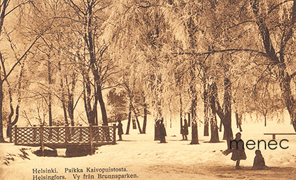Helsinki, paikka Kaivopuistosta 