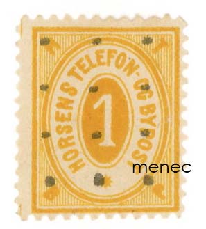 Tanska, Horsens Telefon og bypost 