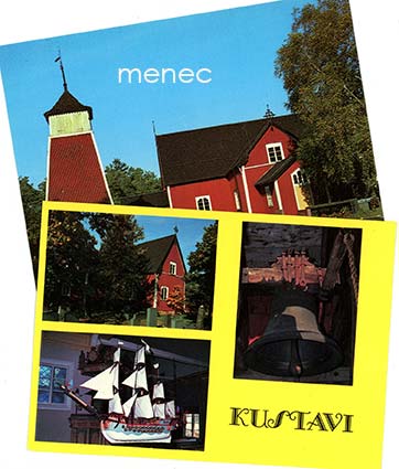 Kustavi, kirkko, 2 kpl 