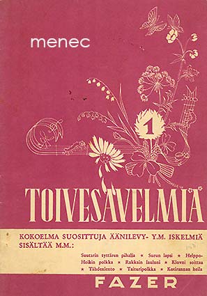 Toivesävelmiä 1 
