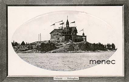 Helsinki, Klippan, preeglattu korukortti 