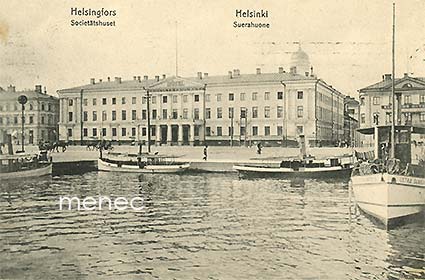 Helsinki, Suerahuone [sic]; laivoja, mm. Östra Skärgården 