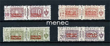 Italia, Somalia, pakettimerkit 1930-1931 