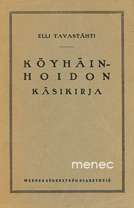 Tavastähti, Elli - Köyhäinhoidon käsikirja 