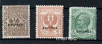 Italia, Eritrea, käyttösarja 1924 