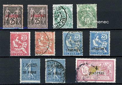 Ranska, Levant, 11 kpl 