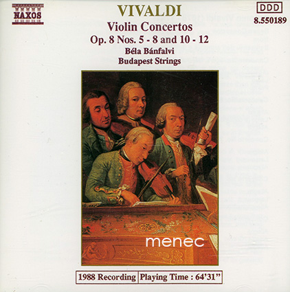 Vivaldi, Antonio - Violin Concertos Op. 8 Nos. 5-8 and 10-12 