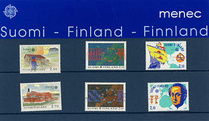 Europa CEPT 1990-1992, kansio 