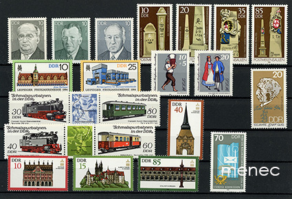 Saksa, DDR, postituoreita 1984 