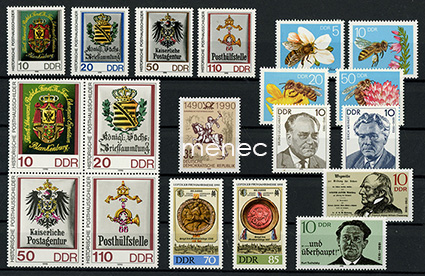 Saksa, DDR, postituoreita 1990 