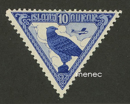 Islanti, lentopostia 1930 