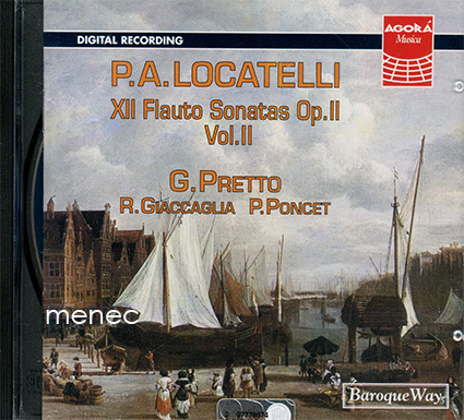 Locatelli, P. A. - XII Flauto Sonatas Op. II Vol. II 