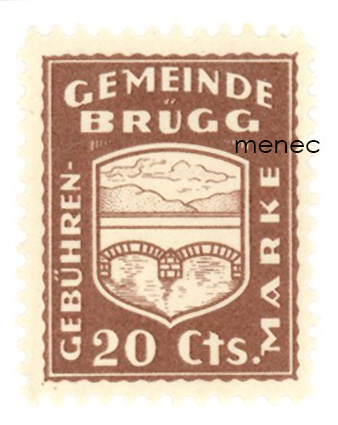 Sveitsi, Brügg, veromerkki 