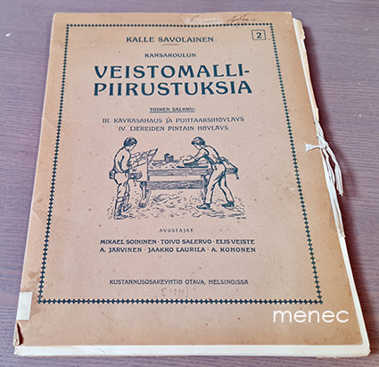 Savolainen, Kalle - Kansakoulun veistomallipiirustuksia. Toinen salkku 