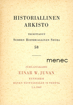 Historiallinen arkisto 58 