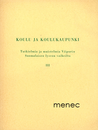 Salmela, Alpo - Koulu ja koulukaupunki 