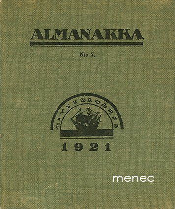 Almanakka 1921 