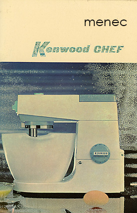 Kenwood Chef, käyttöohjeet ja keittokirja 