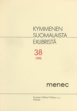 Kymmenen suomalaista exlibristä. 38 