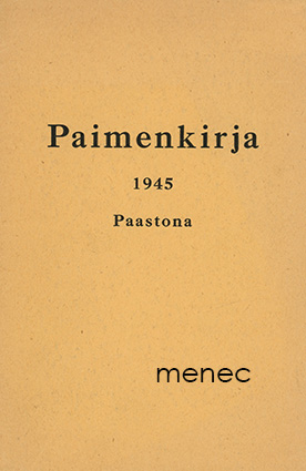 Gulielmus, Petrus Bartholomeus - Paimenkirja 1945. Paastona 