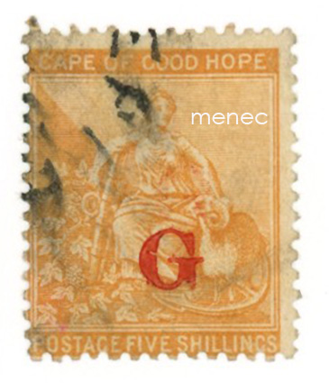 Etelä-Afrikka, Griqualand-West 1877, 5 Sh 