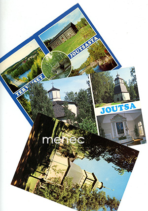 Joutsa, 3 kirkkokorttia 