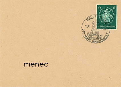Saksa, Königsbergin Albertina-yliopisto 1944, FDC 