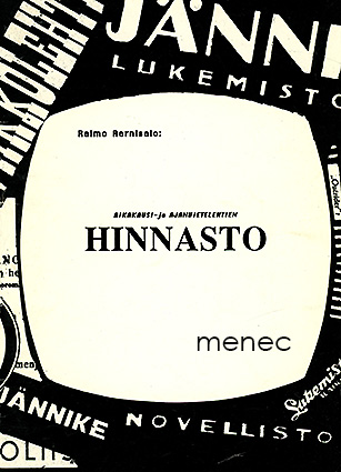 Aarnisalo, Raimo - Aikakausi- ja ajanvietelehtien hinnasto 