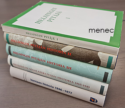 Vantaan historia 1-5 [Helsingin pitäjän historia / Helsingin maalaiskunnan historia / Vantaan historia] 