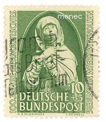 Saksa, Nürnbergin Germaaninen Kansallismuseo 100 vuotta 1952 