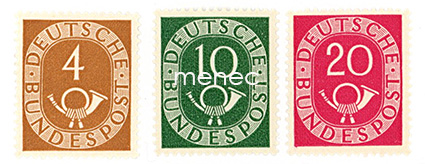 Saksa, käyttösarjaa 1951 
