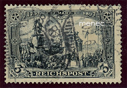 Saksa, suuriarvoisten käyttösarjaa 1900, 3 M 
