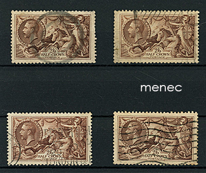 Iso-Britannia, Seahorse 2S 6p 1934, 4 kpl 