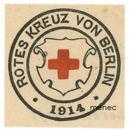 Rotes Kreuz von Berlin 1914, merkki 