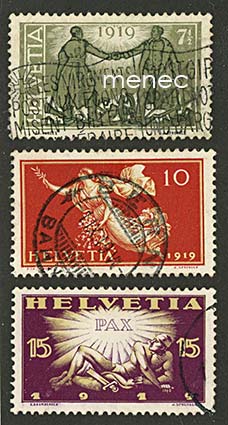 Sveitsi, rauhansopimus 1919 