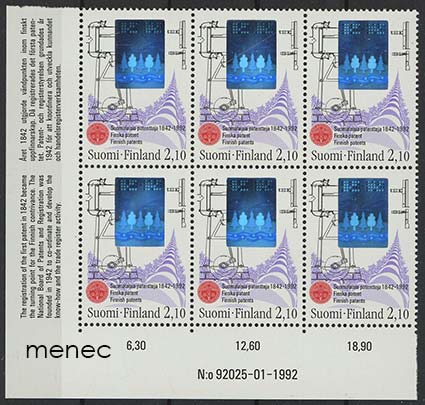 Suomalaista teknologiaa, hologrammimerkit 1992, numerokuusilot 