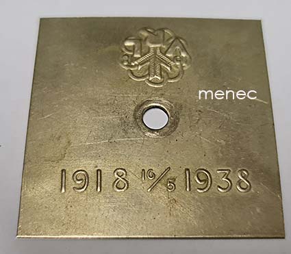 VRL 1918 16/5 1938 -pohjalevy 