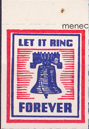 Yhdysvallat, Let it ring forever, kirjeensulkija 