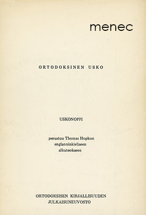 Ortodoksinen usko 