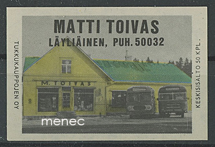 Tulitikkuetiketti, Matti Toivas, Läyliäinen 