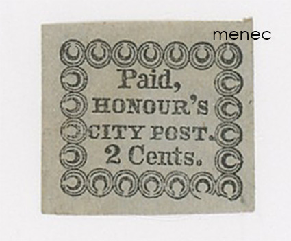 USA locals, Honour's City Post 1851, 2 c 