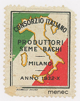 Consorzio Italiano, produttori seme bachi. Milano anno 1932-X 