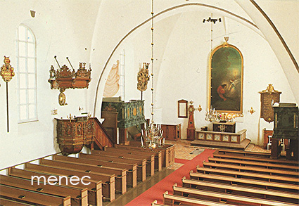 Askainen, kirkko, sisäkuva 