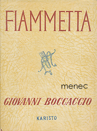 Boccaccio, Giovanni - Fiammetta 