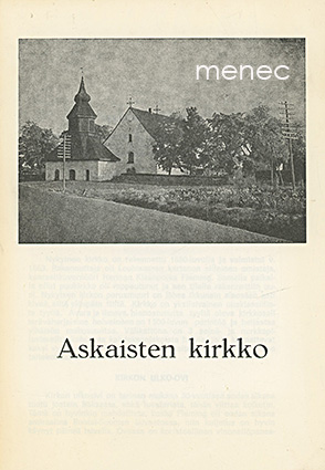 Askaisten kirkko, esite 
