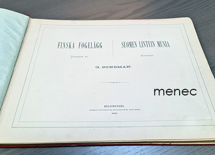 Sundman, Gösta - Suomen lintuin munia 