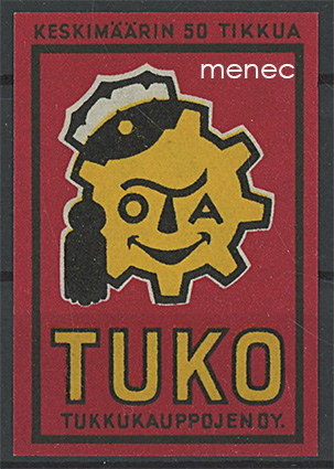 Tulitikkuetiketti, Tuko 