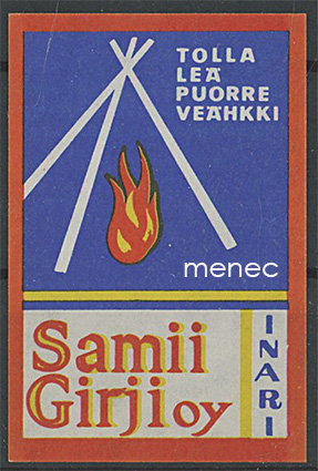 Tulitikkuetiketti, Samii Girji oy, Inari 