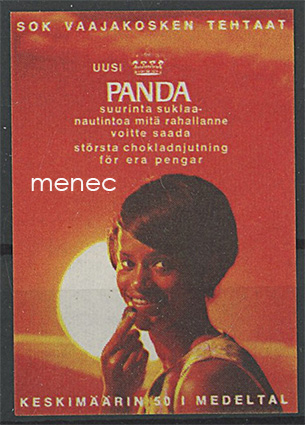 Tulitikkuetiketti, uusi Panda 