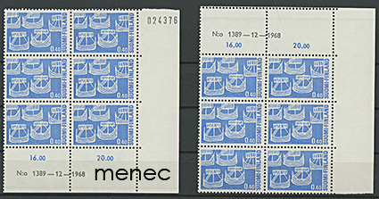 Pohjola 1969, 3 erilaista numerokuusiloa 